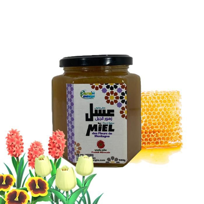 Miel de fleurs bio 500g, Bienfaits nombreux