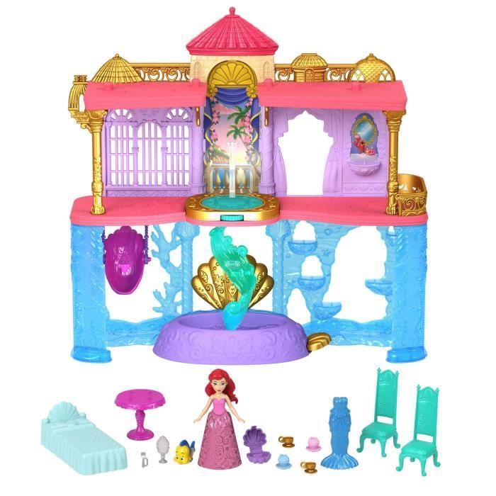Coffret Poupée Ariel 2 en 1 - Disney Princesses Mattel : King Jouet,  Poupées Mattel - Poupées Poupons