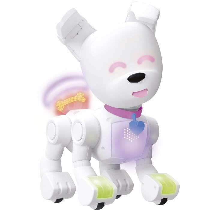Robot chien interactif - LANSAY - DOG-E - Blanc - Pour enfant à
