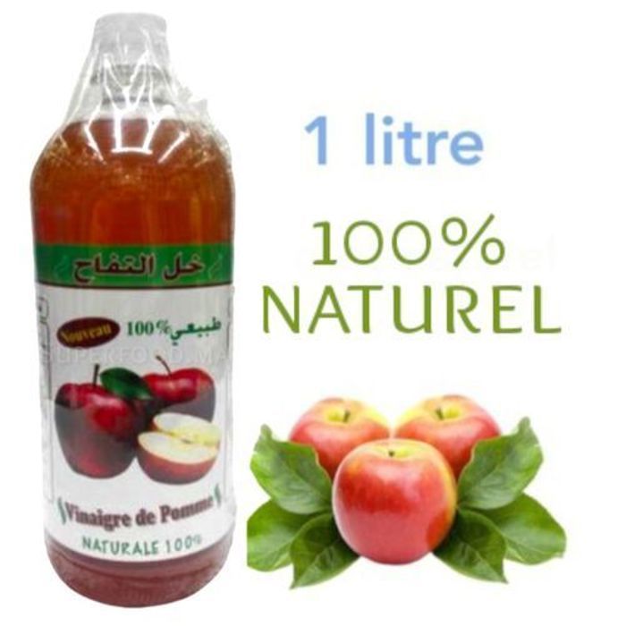 Sweet Sunnah Vinaigre de cidre de pomme - perte de poids - 100% naturel 1  litre