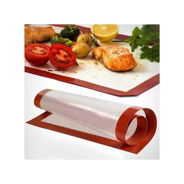 Tapis de Cuisson En Silicone Biscuits Feuille Four Tapis BARBECUE