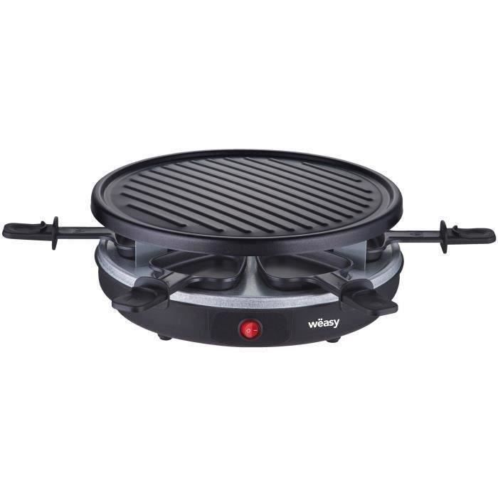 WEASY LUGA60 - Appareil à raclette et grill 4 personnes - 900W