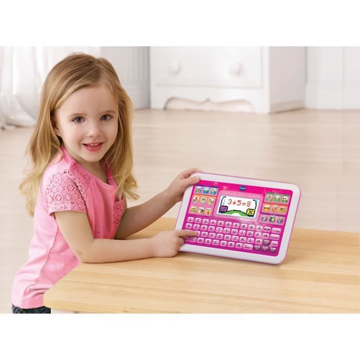 VTECH - Genius XL Color - Tablette Éducative Enfant - Rose sur
