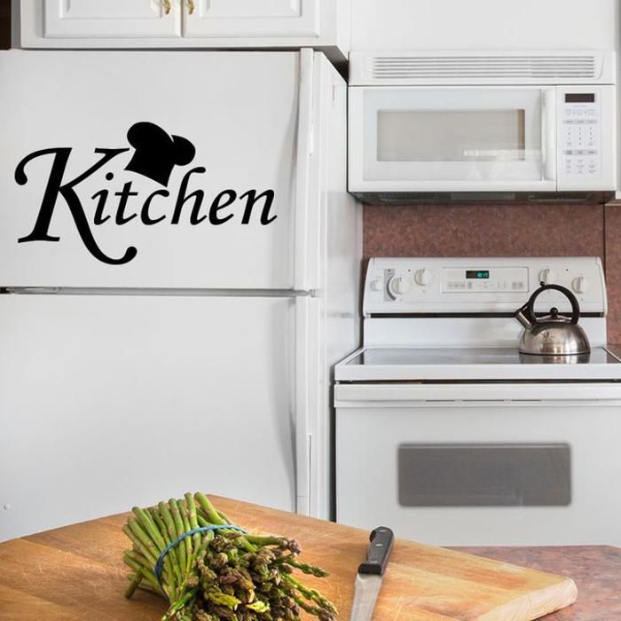 Sticker frigo kitchen 40 L x 21 H cm