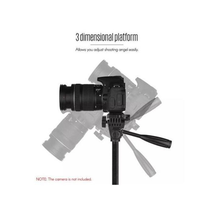 trépied candc 360 degrés 3 kg 140 cm fournit un placement stable et fiable  d'une caméra vidéo moyenne, smartphone ou appareil photo
