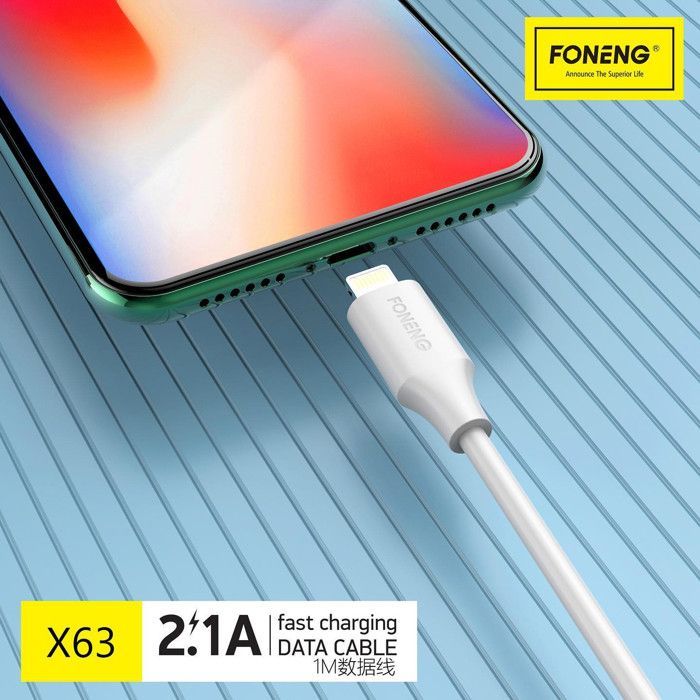 Cable USB charge rapide Lightning cordon de données pour iPhone 14