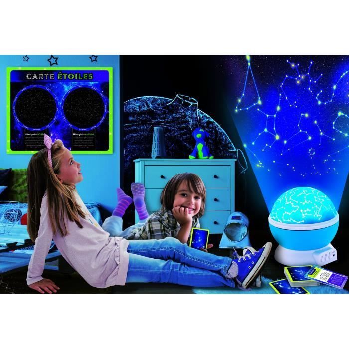 Kit Scientifique et Educatif - Lisciani - I'm a Genius Science - La Science  des Etoiles - Planétarium Electronique - Observation de