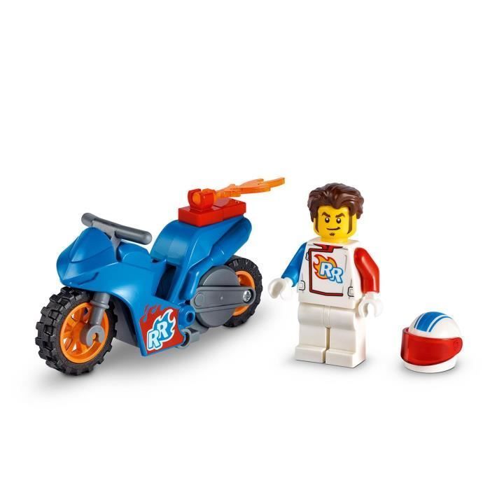 LEGO® 60298 City Stuntz La Moto de Cascade Fusée, Moto à Rétrofriction Jouet  pour Enfant dès 5 ans avec Figurine Rocket Racer sur marjanemall aux  meilleurs prix au Maroc