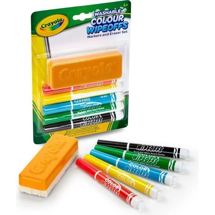 Crayola - Set pour Tableau Blanc - sur marjanemall aux meilleurs