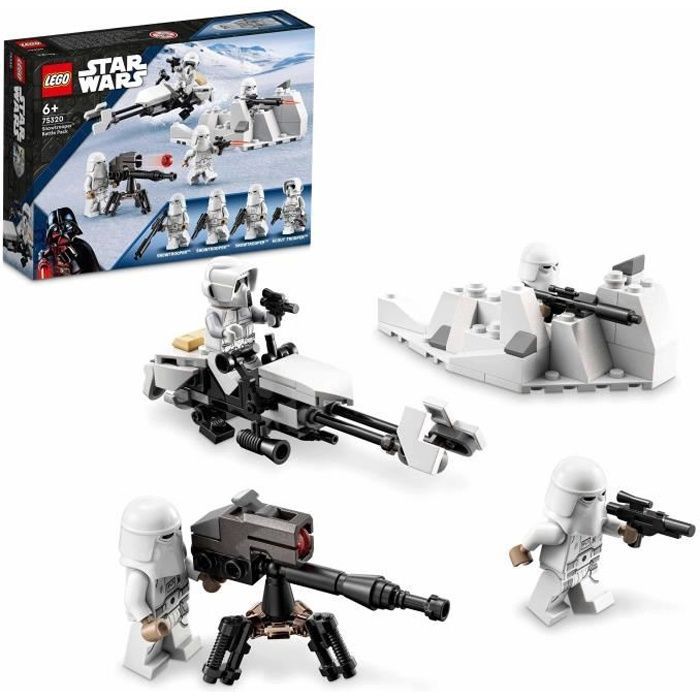 LEGO® 75320 Star Wars Pack de combat Snowtrooper, Set Collector