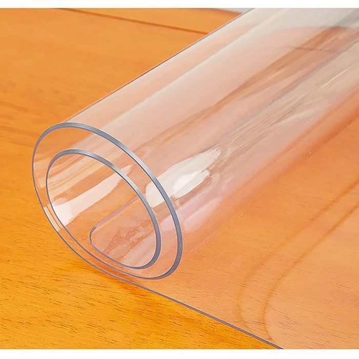 Nappe plastique transparente 145 x 145 cm épaisseur 2 mm (200/100)