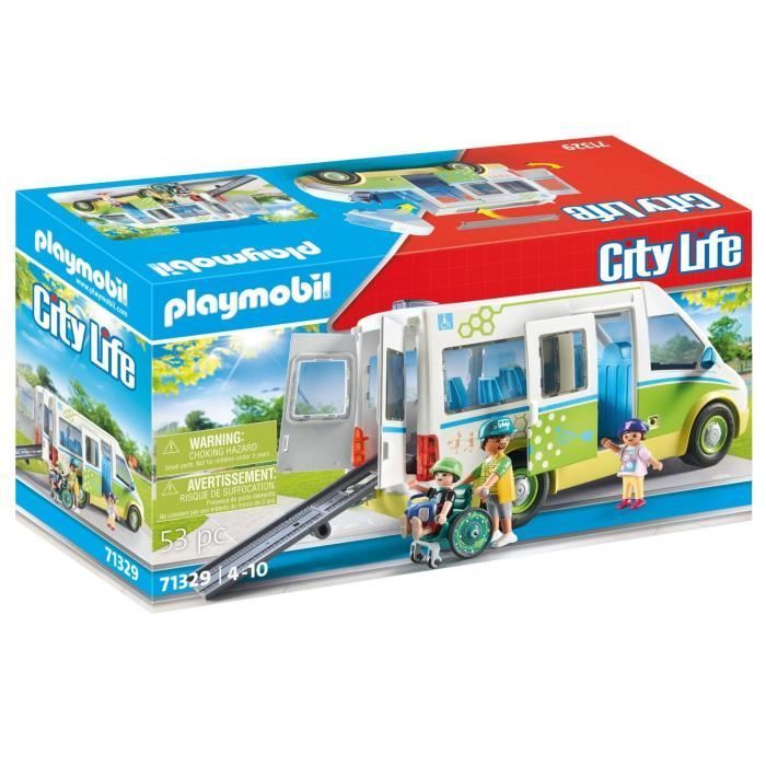 PLAYMOBIL 71329 Bus scolaire- City Life - L'école - Aimer