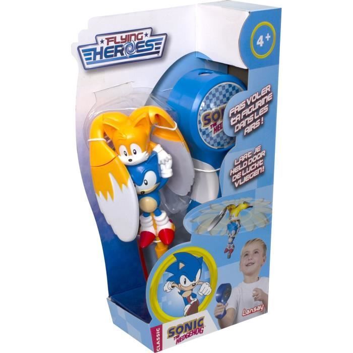 Figurine FLYING HEROES Sonic - Jouet volant sans piles pour enfant