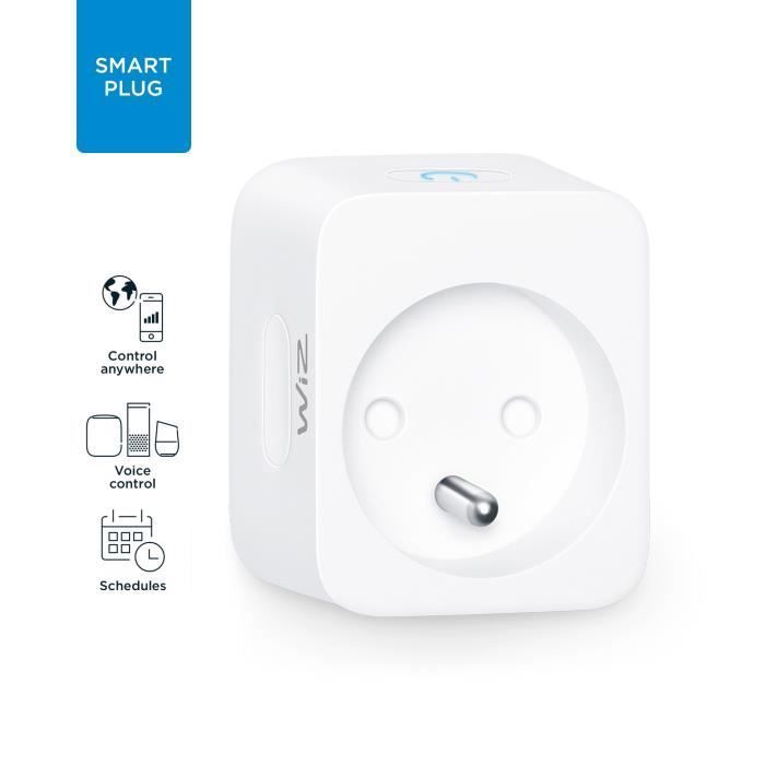 Smart Plug (Prise connectée WiFi), Fonctionne avec Alexa, Appareil  Certifié pour les humains : : Appareils  et Accessoires