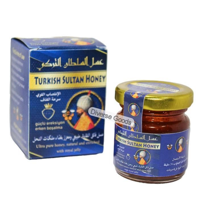 miel royal SULTAN ( عسل السلطان التركي ) stimulant aphrodisiaque traite la  faiblesse d'erection