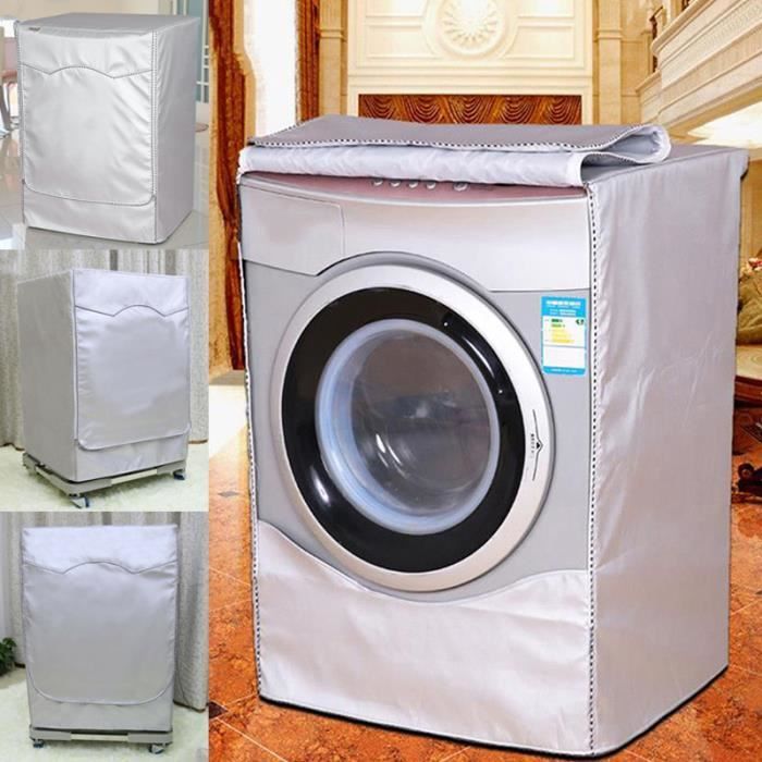 Protège machine à laver - Tapis de machine à laver - Marbre - Texture -  Rose - Chic 