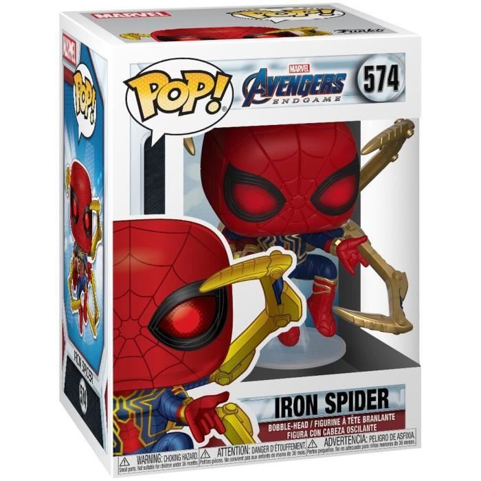 Figurine Funko Pop! Marvel : Endgame - Iron Spider avec Gant Nano