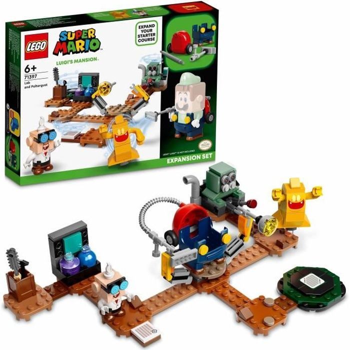 LEGO® 71397 Super Mario Set d'Extension Labo et Ectoblast de Luigi's  Mansion, Jeu de Construction pour Enfants +6 Ans sur marjanemall aux  meilleurs prix au Maroc