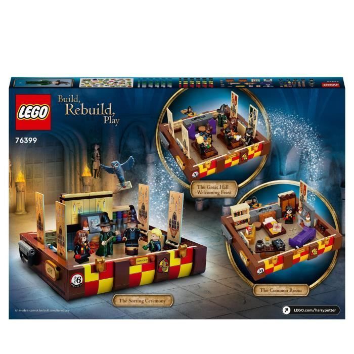 LEGO® 76399 Harry Potter La Malle Magique De Poudlard, Idée de Cadeau, 5  Minifigures de l'Univers des Films sur marjanemall aux meilleurs prix au  Maroc