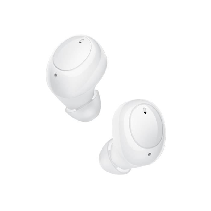 OPPO Enco Buds - Ecouteurs Bluetooth Sans Fil - Protection IP54 - Autonomie  24h avec boîtier - Bluetooth 5.2 - Blanc sur marjanemall aux meilleurs prix  au Maroc