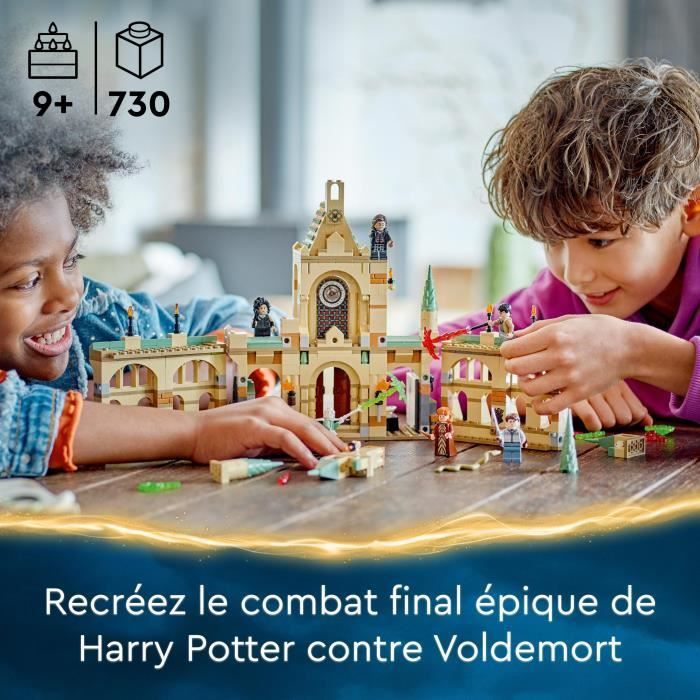 LEGO® Harry Potter 76415 La Bataille de Poudlard, Jouet de Château avec  Minifigurine Voldemort