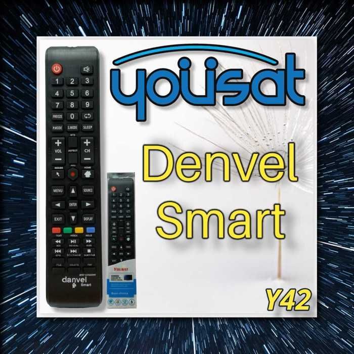TELECOMMANDE TV compatible avec DENVEL SMART