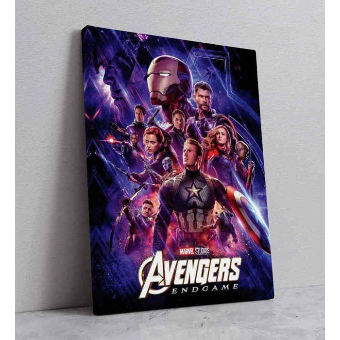 Tableau décoratif 90 x 65 cm Tableau Film Avengers Poster Film