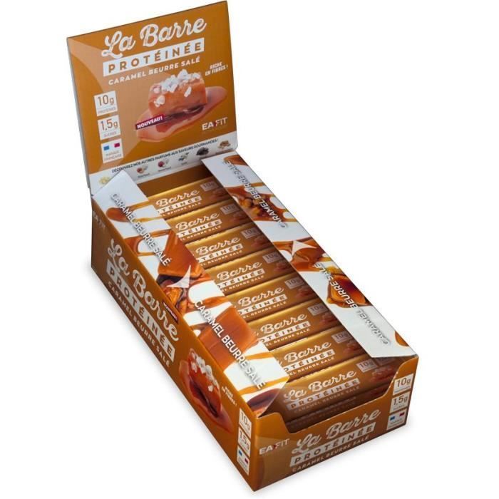 EAFIT - La barre protéinée Caramel beurre salé - Présentoir 24 barres sur  marjanemall aux meilleurs prix au Maroc