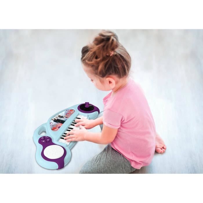 Piano électronique pour enfants La Reine des Neiges avec effets lumineux