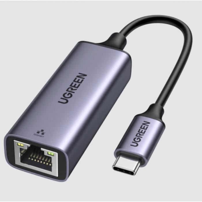Adaptateur USB C vers Ethernet Thunderbolt 3 4 USB Type C vers RJ45 -  UGREEN - 1000Mbps Ethernet