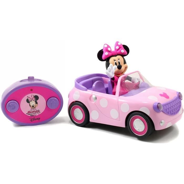 Voiture Radiocommandée - SIMBA - Minnie Roadster Disney - Rose - Enfant - 3  ans et +