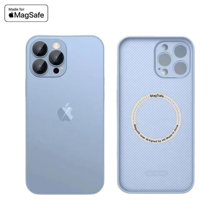Coque MagSafe avec cache de caméra iPhone 14 Pro Max (bleu) 