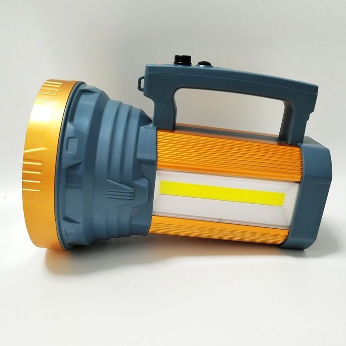 LAMPE DE POCHE portable projecteur chargeur solaire LED lumière portable  patrouille sentinelle numérique super étanche