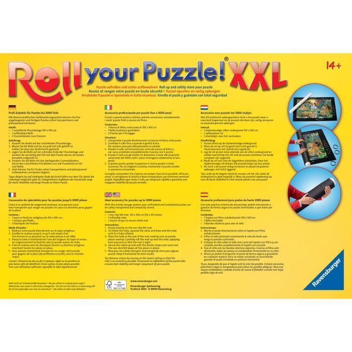 Tapis de puzzle 1000 pièces - Rouleau porte-puzzle