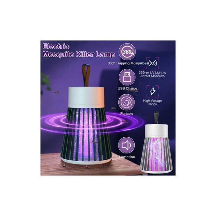 Lampe UV Anti Moustiques électrique - VENTEO - Noir - Adulte - Bac  récupérateur de moustiques - 3 vitesses - Lampe anti-moustique portable -  Barrière au meilleur prix