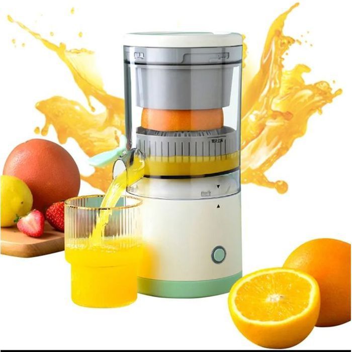 Presse fruits électrique sans fil, extracteur de jus d'orange et de citron