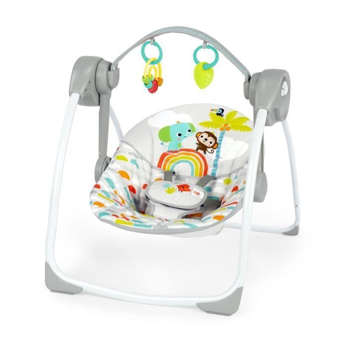 BRIGHT STARTS Playful Paradise balancelle portable pour bébé