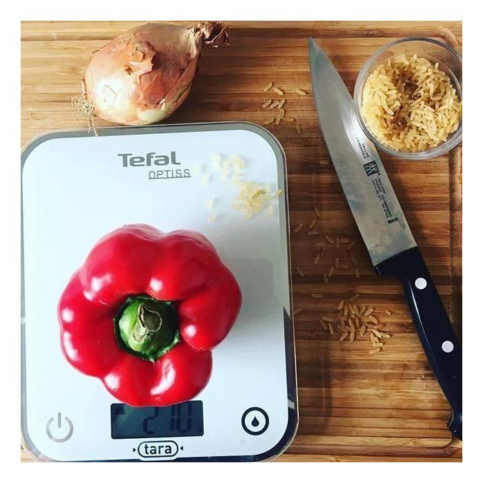 Balance de Cuisine TEFAL Optiss 5kg/1g Fonction Tare Conversion