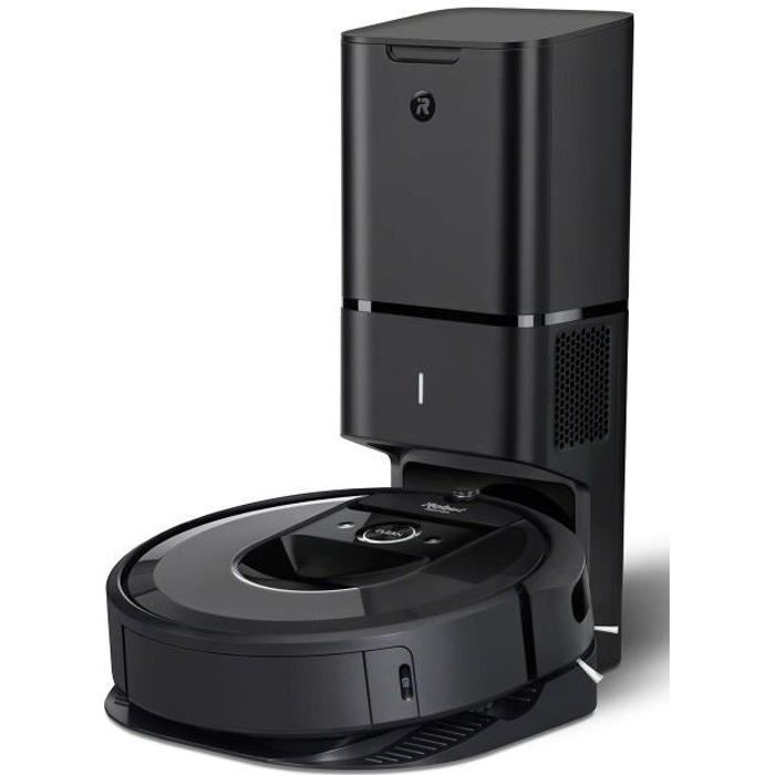 iRobot - Aspirateur robot Roomba e5 - E515840 - Noir - Aspirateur