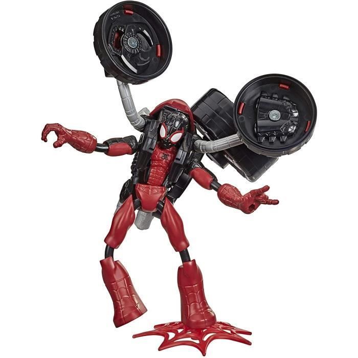 MARVEL SPIDER-MAN - Bend and Flex - Flex Rider Spider-Man Figurine