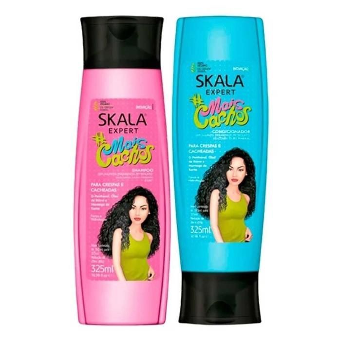 SKALA MAISCACHOS PERFECT CURLS pack shampoing + conditionner (650 ml) 100%  Vegan