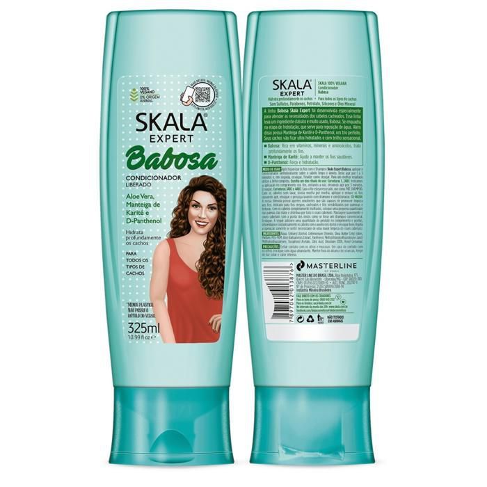 SKALA BOBOSA ALOE VERA pack shampoing + conditionner (650 ml) 100% Vegan