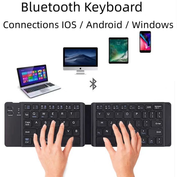 Mini clavier pliant pavé tactile pour Windows Android IOS tablette iPad