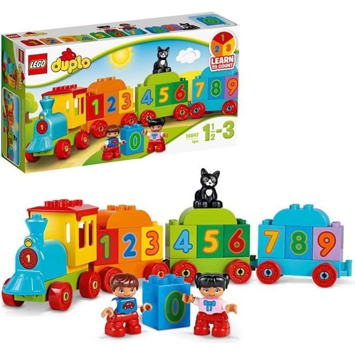 LEGO® 10847 DUPLO Le Train Des Chiffres, Jeu De Construction