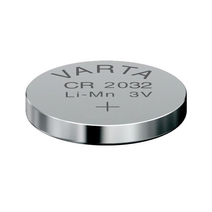 Pile bouton Lithium 3V CR2032 - VARTA - 6032101401