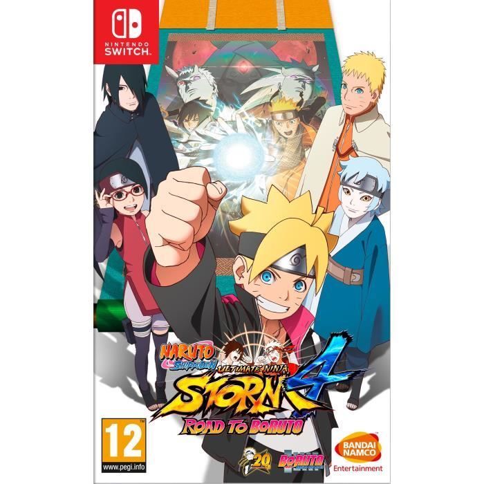 Naruto Shippuden: Ultimate Ninja Storm 4 Road to Boruto Jeu Nintendo Switch  sur marjanemall aux meilleurs prix au Maroc