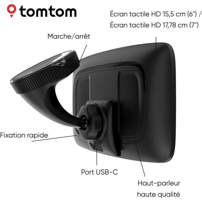 Navigateur GPS poids lourd - TOM TOM GO Expert Plus - Écran HD 6