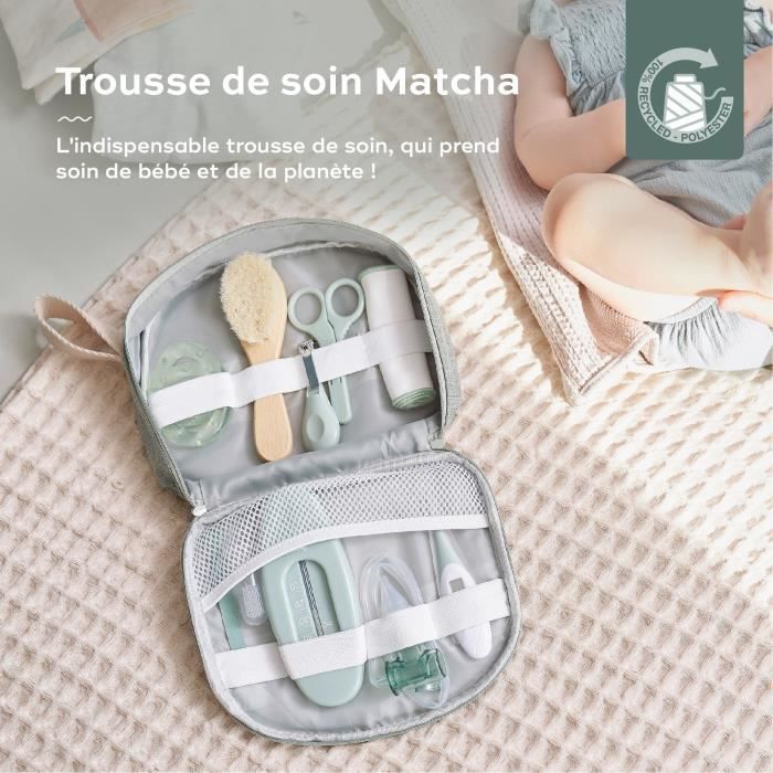 Babymoov Trousse de Soin Bébé - Des la naissance - En Tissu Recyclé