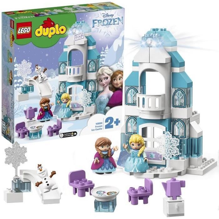 LEGO® 10899 DUPLO Disney Le Château De La Reine Des Neiges Jeu De  Construction Avec
