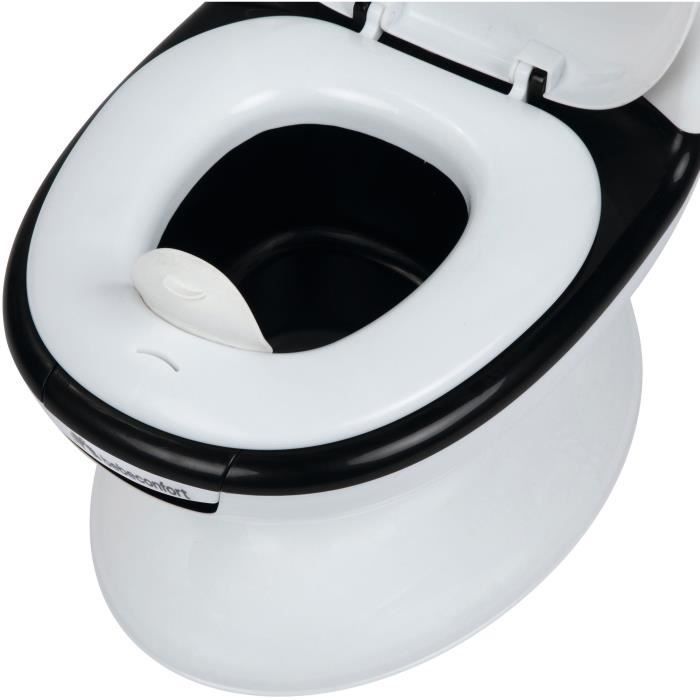 BEBECONFORT Mini toilette Panda, Pot avec bruit de chasse d'eau